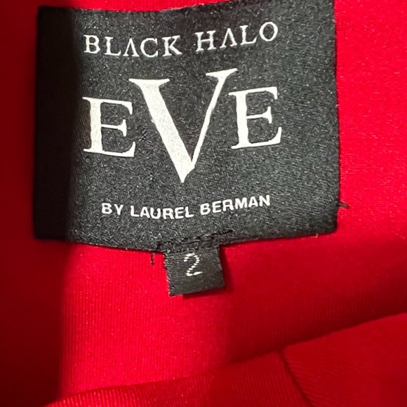 📌Black Halo Eve By Laurel Berman Lady in Red Evening - Formal - Prom Dress - Picture 13 of 16